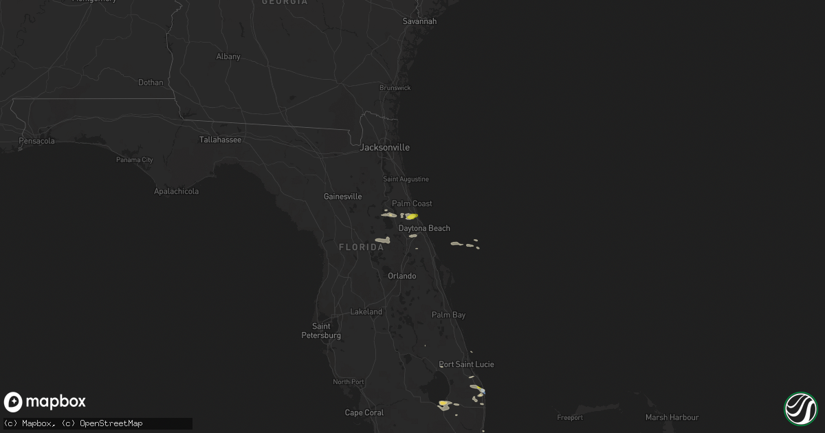 Hail map on May 6, 2021