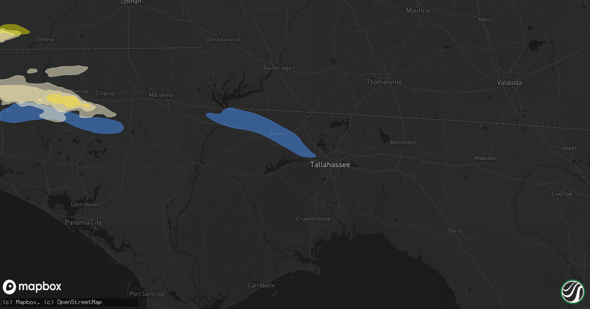 Hail map in Midway, FL on May 7, 2026