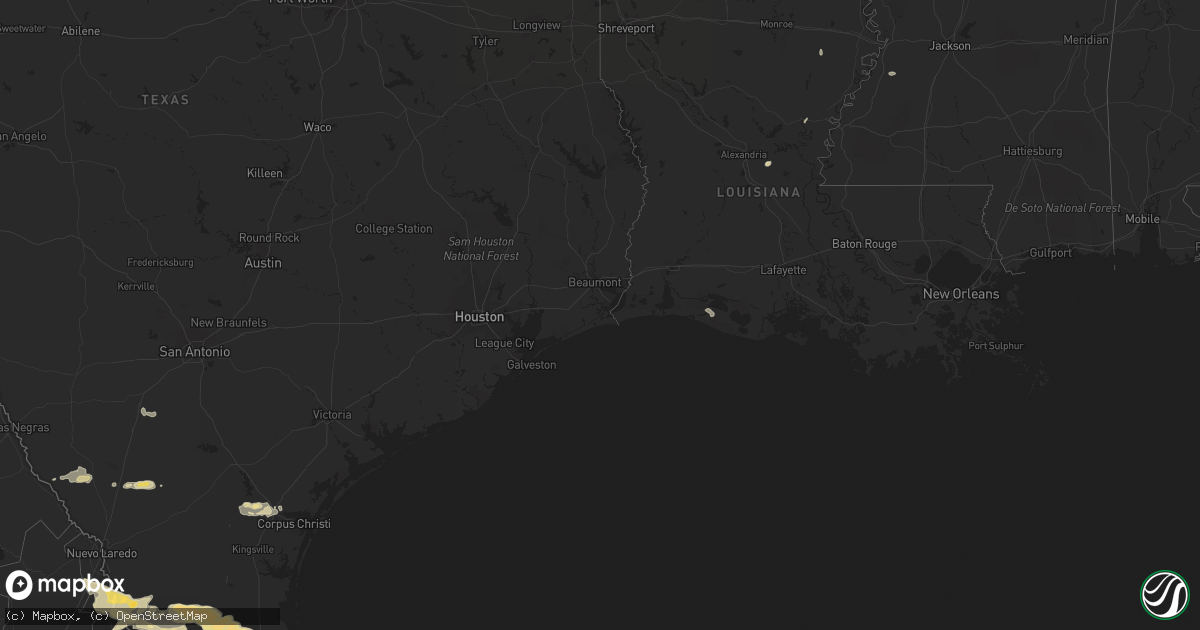 Hail map in Mississippi on May 8, 2012
