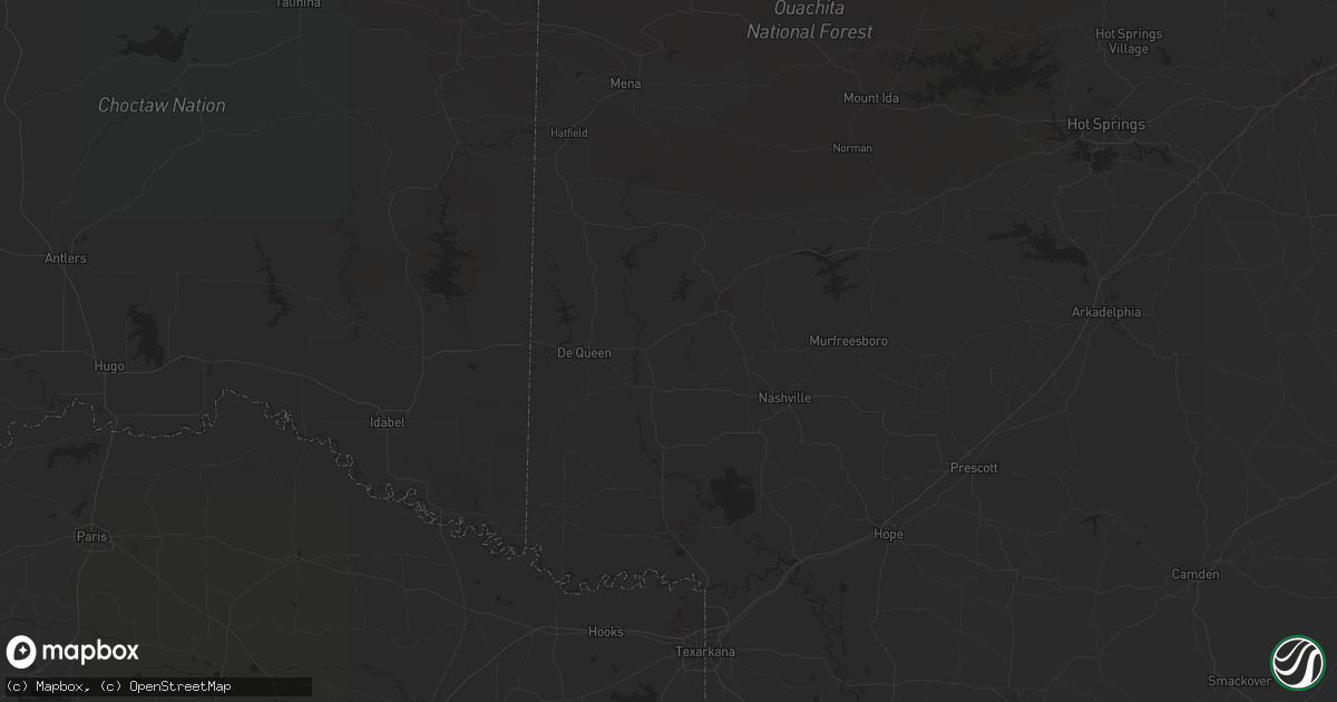 Hail map in Cook Sta, MO on May 8, 2023