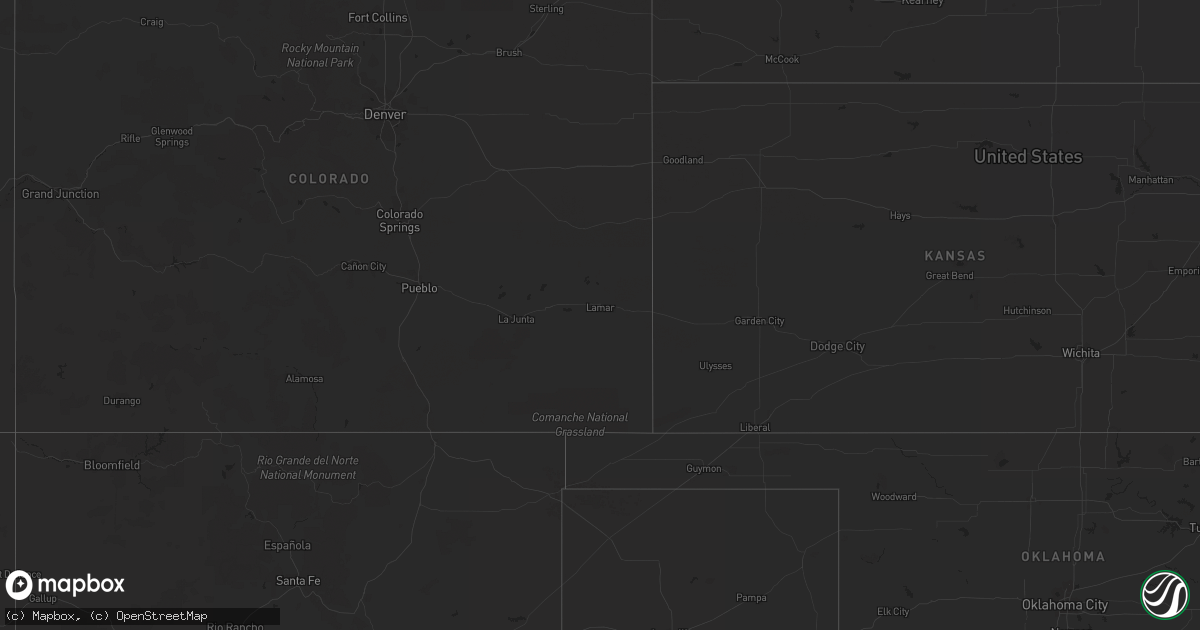 Hail map in Mississippi on May 8, 2023