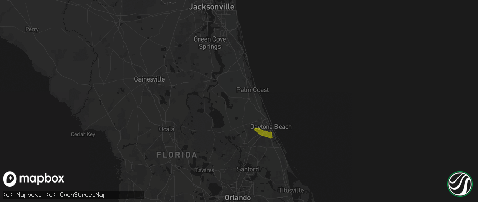 Hail map in Bunnell, FL on May 8, 2026