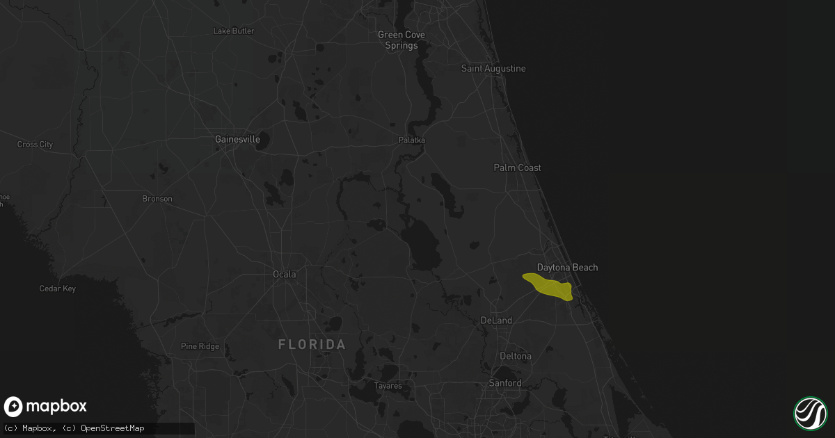 Hail map in Georgetown, FL on May 8, 2026