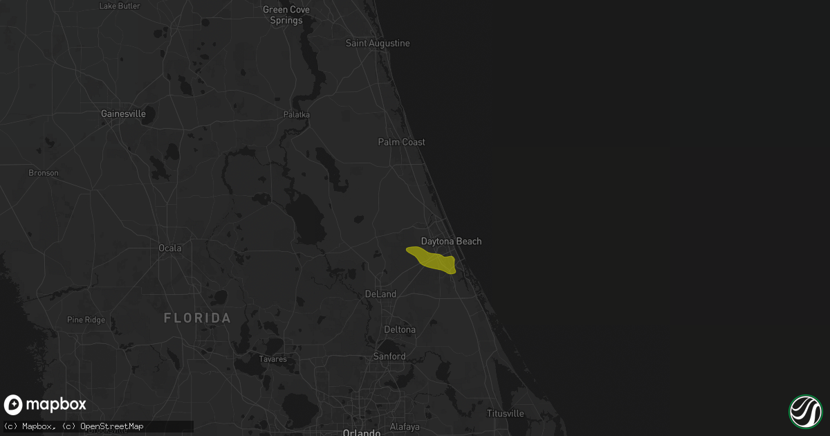 Hail map in Ormond Beach, FL on May 8, 2026