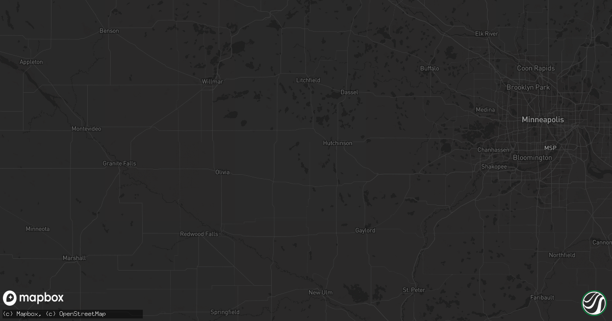 Hail map in Moorhead, MN on May 9, 2011