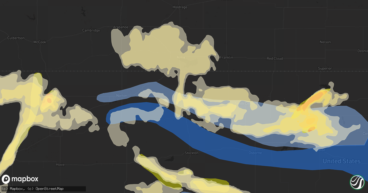 Hail map in Phillipsburg, KS on May 9, 2023