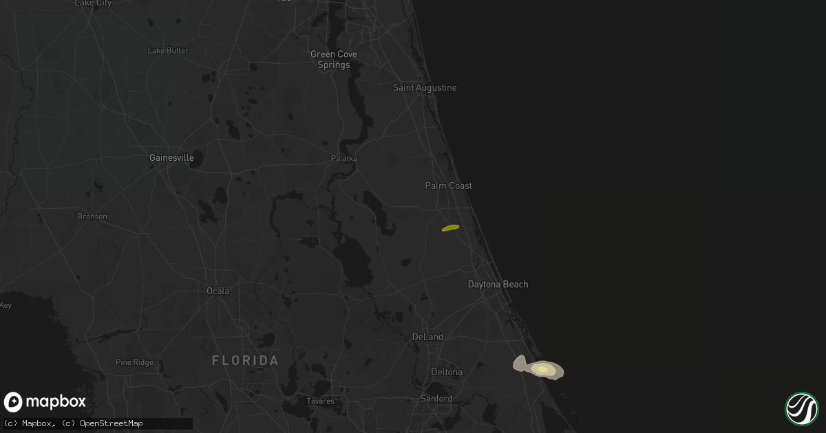 Hail map in Bunnell, FL on May 9, 2026