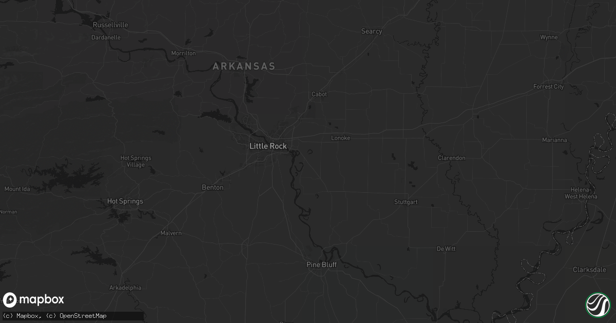 Hail map in Scott, AR on May 10, 2026