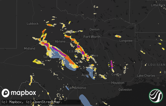 Hail map preview on 05-10-2026
