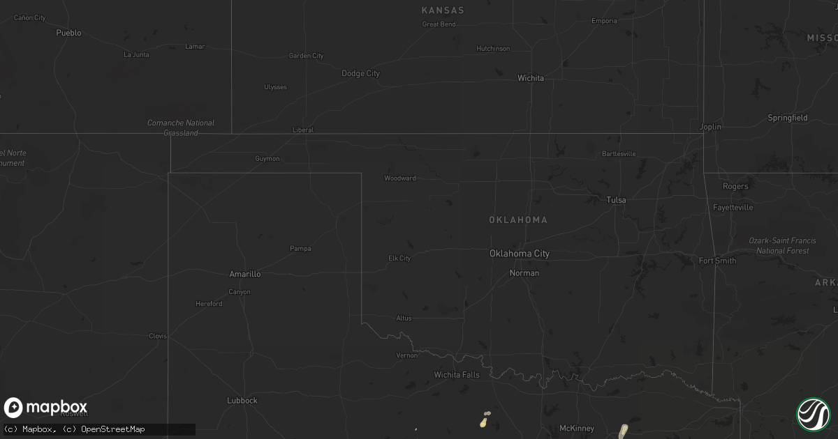 Hail map in New Mexico on May 11, 2012