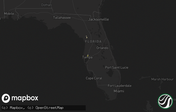 Hail map preview on 05-11-2015