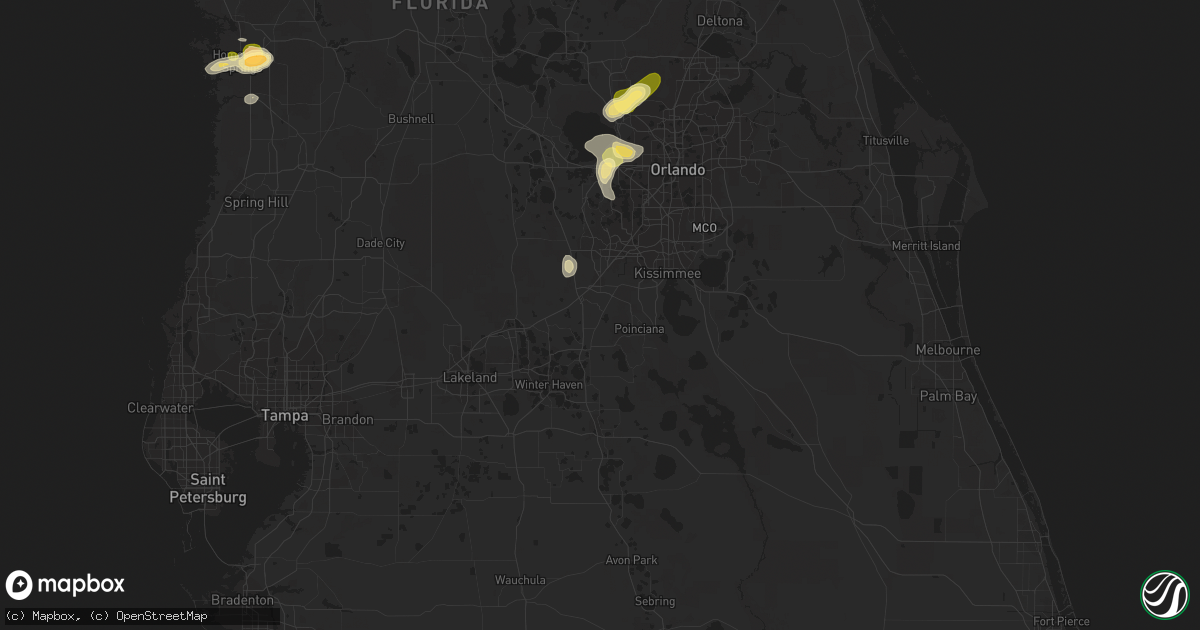 Hail map in Davenport, FL on May 11, 2023