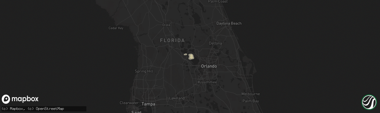 Hail map in Astatula, FL on May 12, 2019