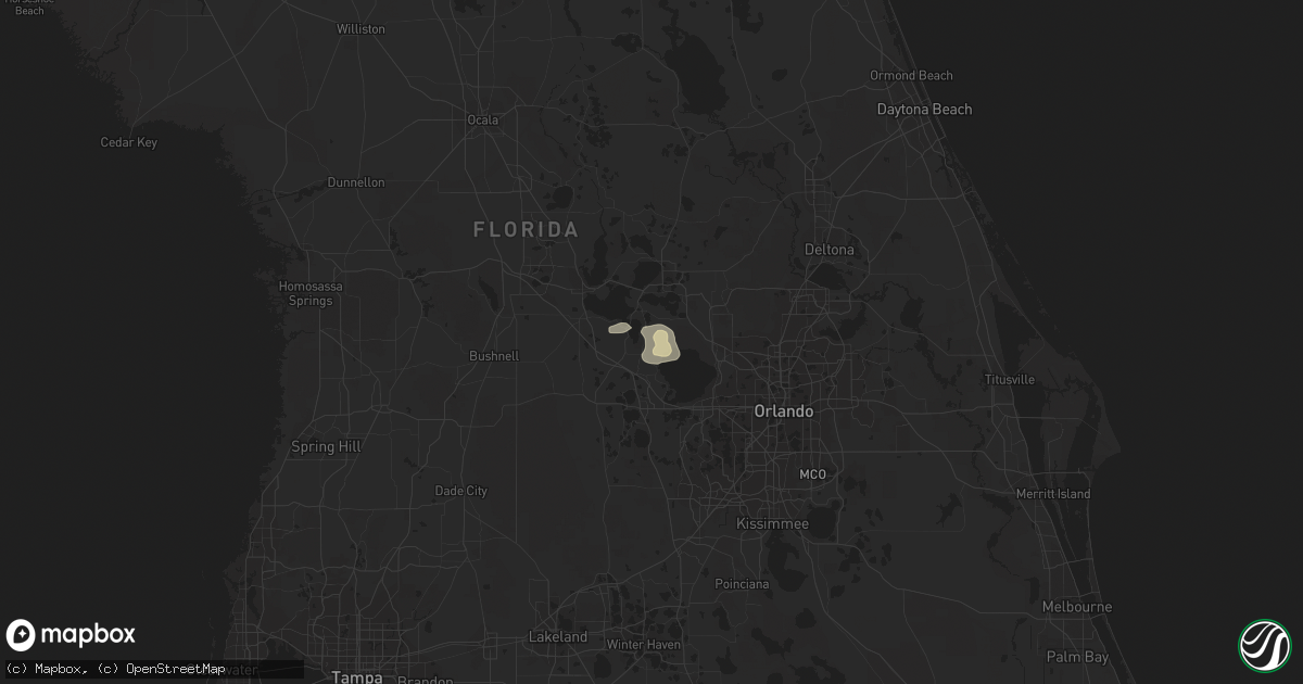 Hail map in Astatula, FL on May 12, 2019
