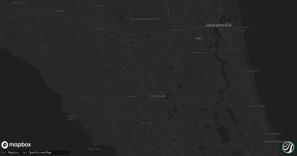 Hail map in Tifton, GA on May 12, 2021
