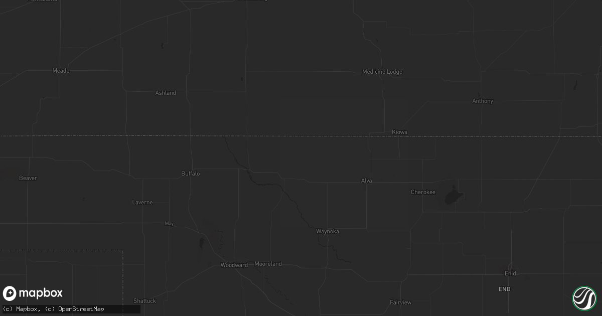 Hail map in Humboldt, NE on May 12, 2023