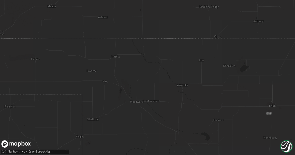 Hail map in Lincoln, NE on May 12, 2023