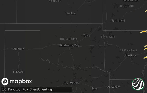 Hail map preview on 05-13-2011