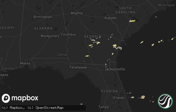 Hail map preview on 05-13-2017