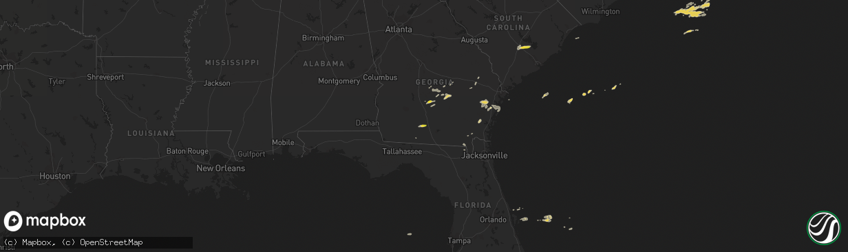 Hail map on May 13, 2017