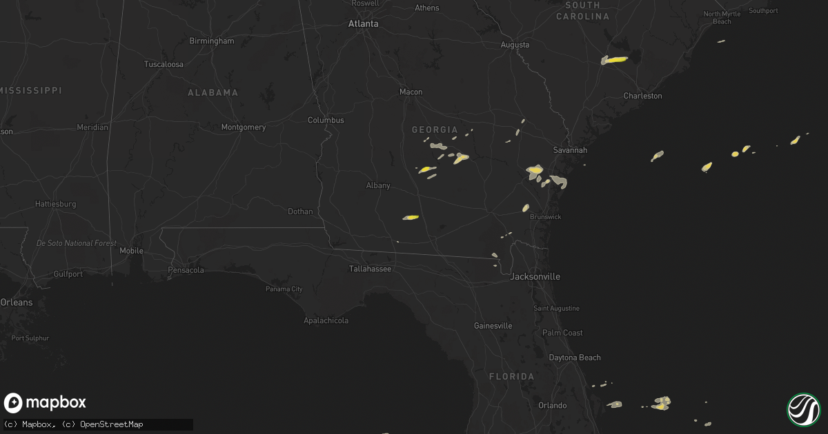 Hail map on May 13, 2017