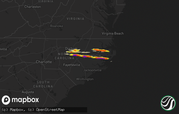 Hail map preview on 05-13-2019