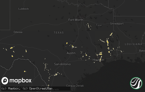 Hail map preview on 05-14-2016