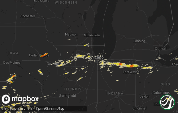 Hail map preview on 05-14-2018