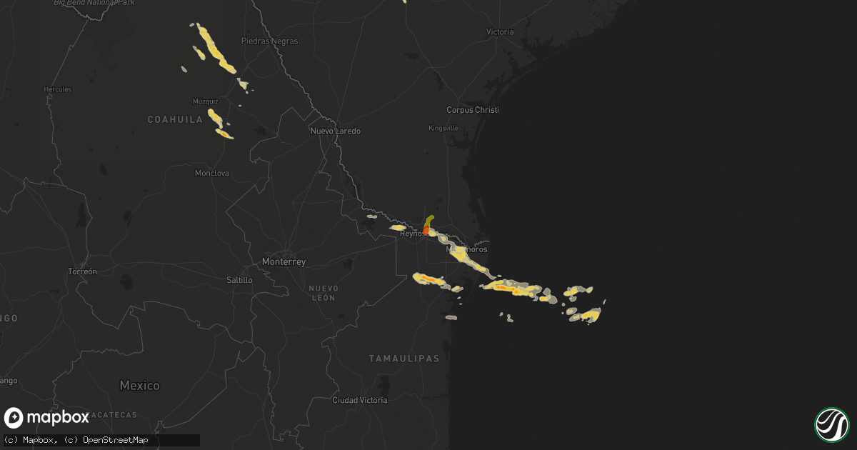Hail map on May 14, 2019