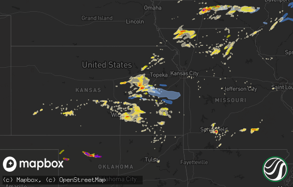 Hail map preview on 05-14-2020