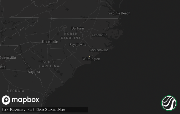 Hail map preview on 05-14-2025