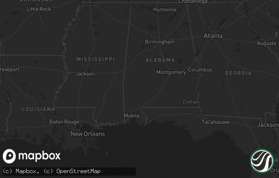 Hail map preview on 05-15-2011