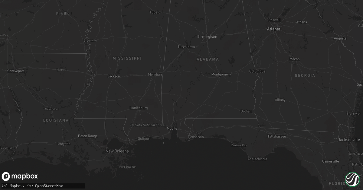 Hail map on May 15, 2011