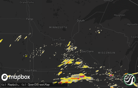 Hail map preview on 05-15-2017