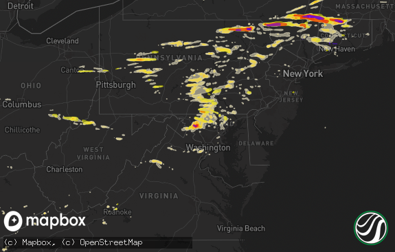 Hail map preview on 05-15-2018