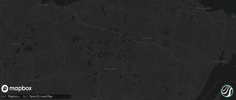 Hail map in Eagle River, WI on May 15, 2026