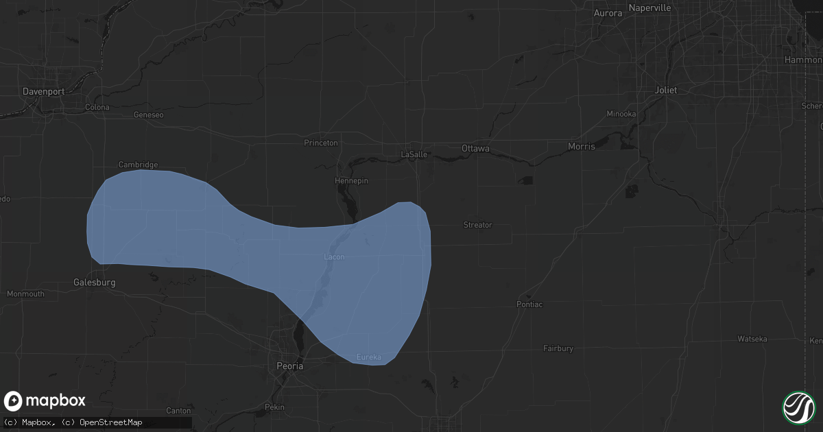 Hail map in Lostant, IL on May 15, 2026