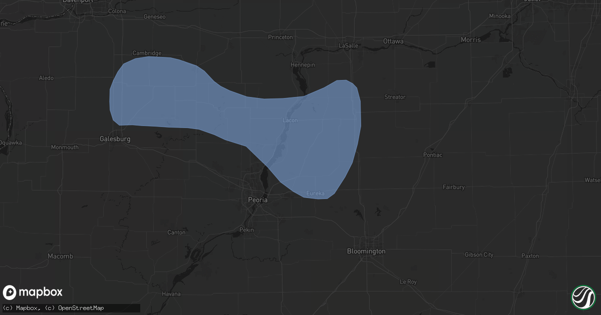 Hail map in Lowpoint, IL on May 15, 2026