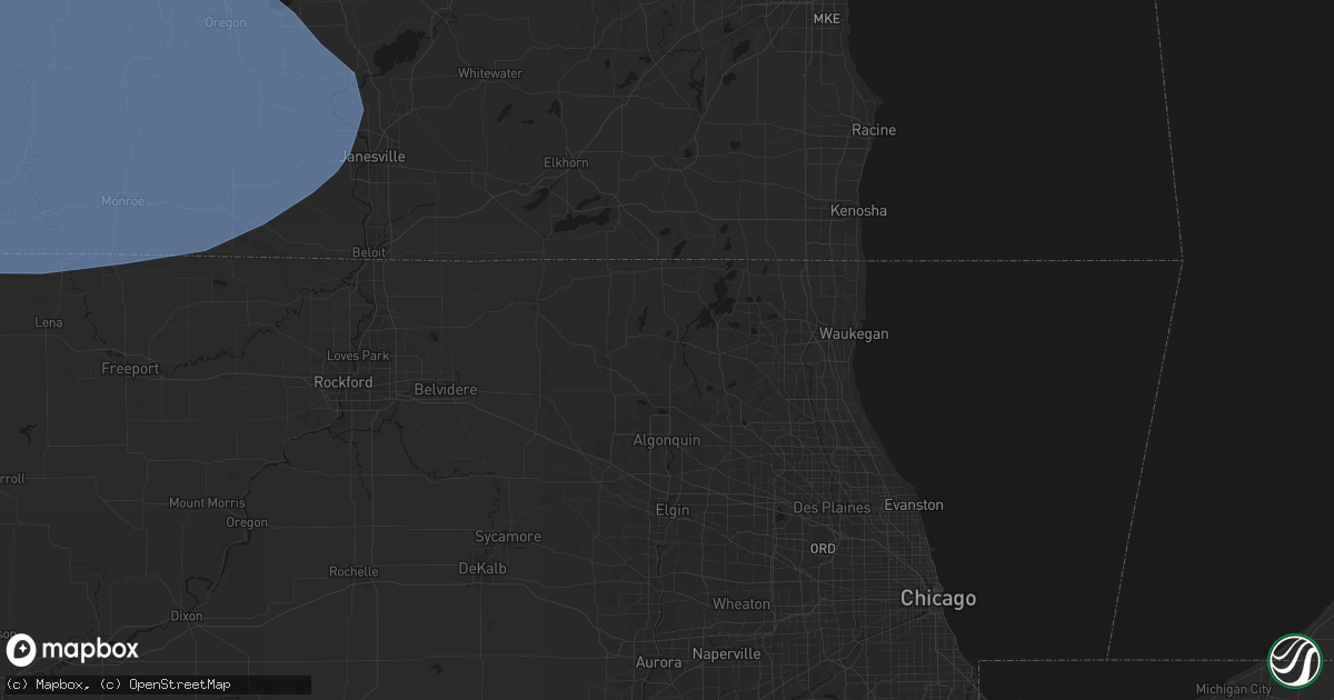 Hail map in Mchenry, IL on May 15, 2026