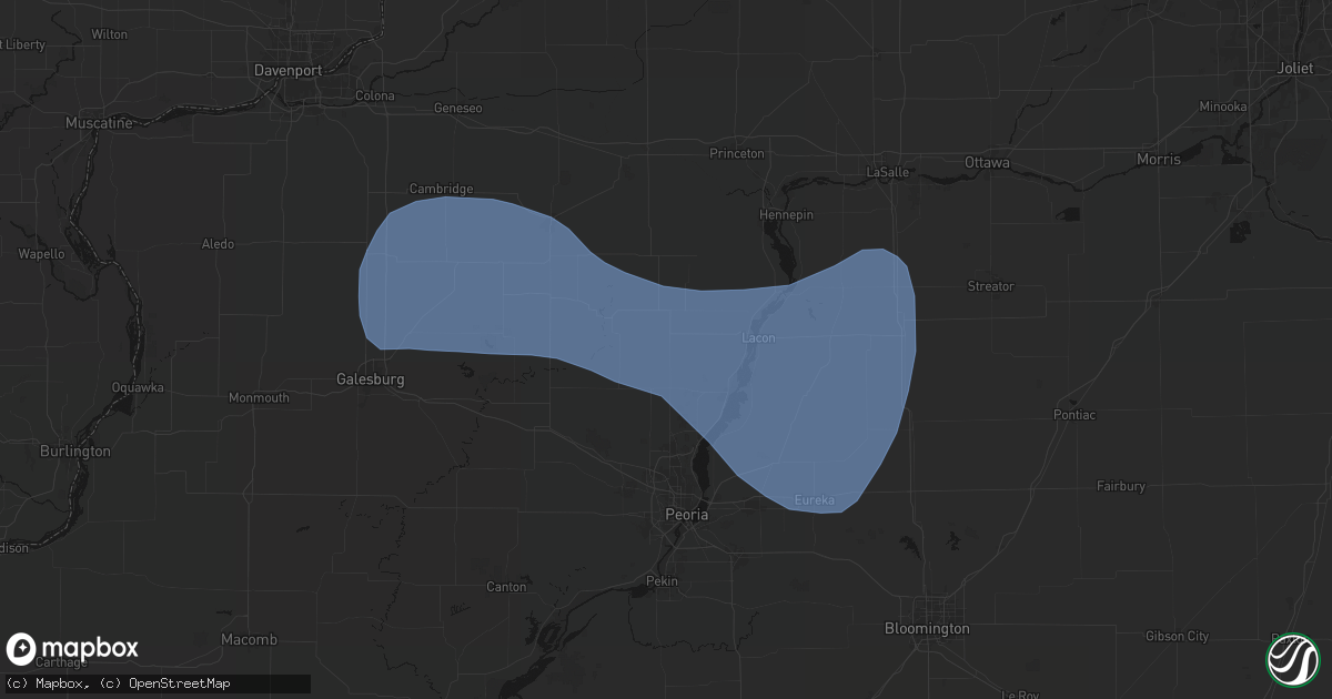Hail map in Speer, IL on May 15, 2026