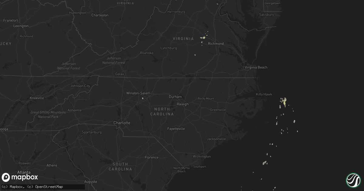 Hail map on May 16, 2011