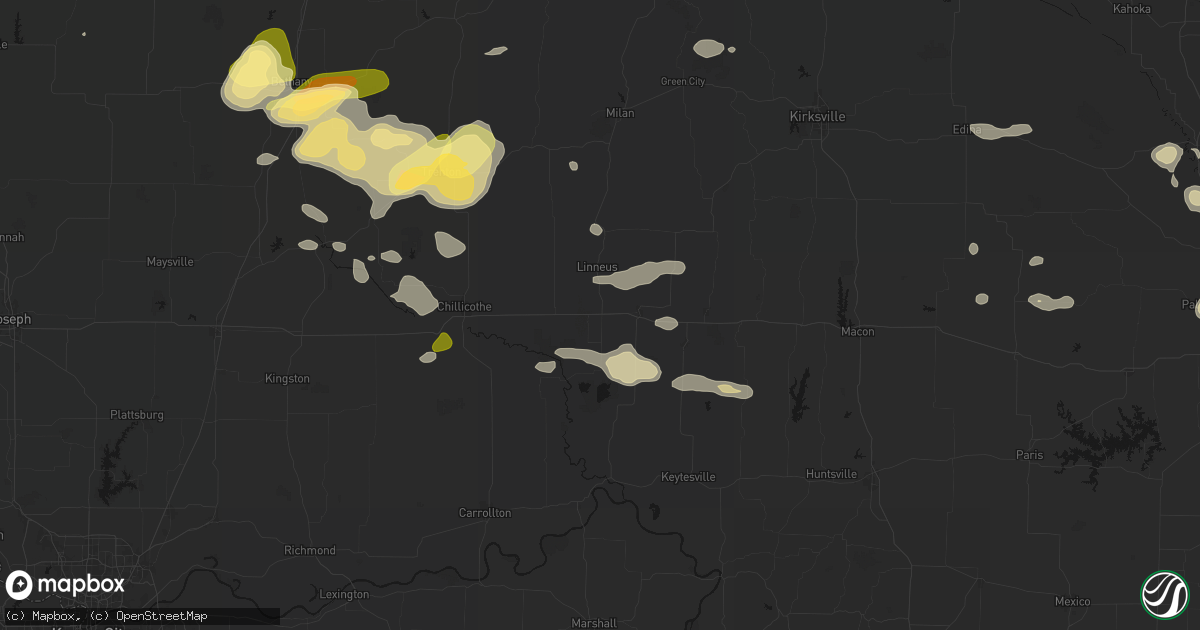 Hail map in Laclede, MO on May 16, 2026
