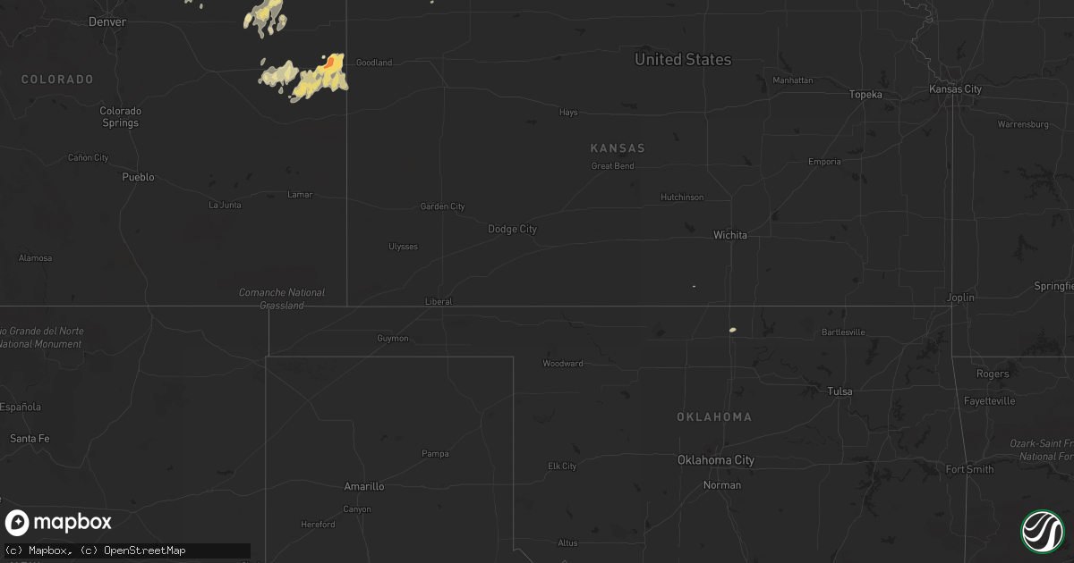 Hail map in Nebraska on May 17, 2011