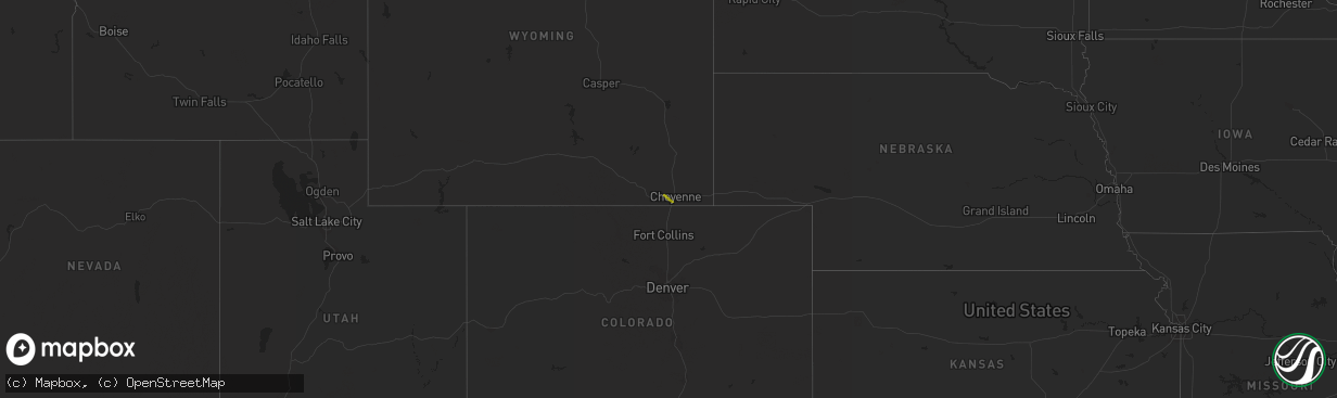 Hail map on May 17, 2014
