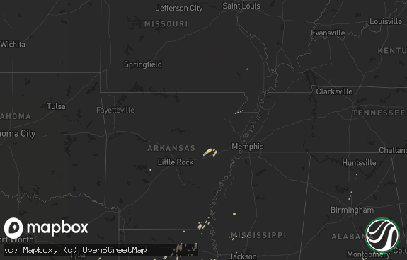 Hail map preview on 05-17-2015