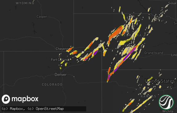 Hail map preview on 05-17-2019