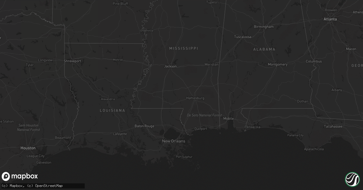 Hail map on May 18, 2011
