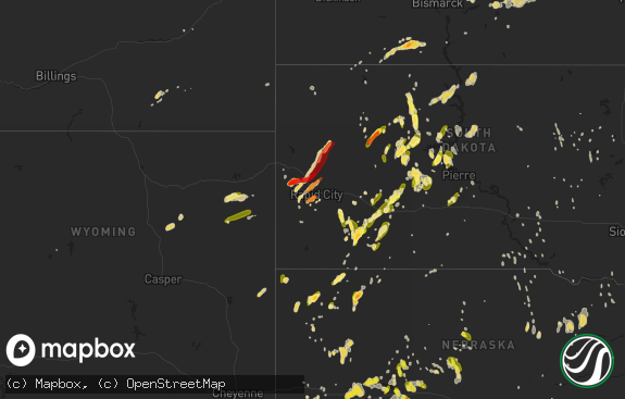 Hail map preview on 05-18-2013