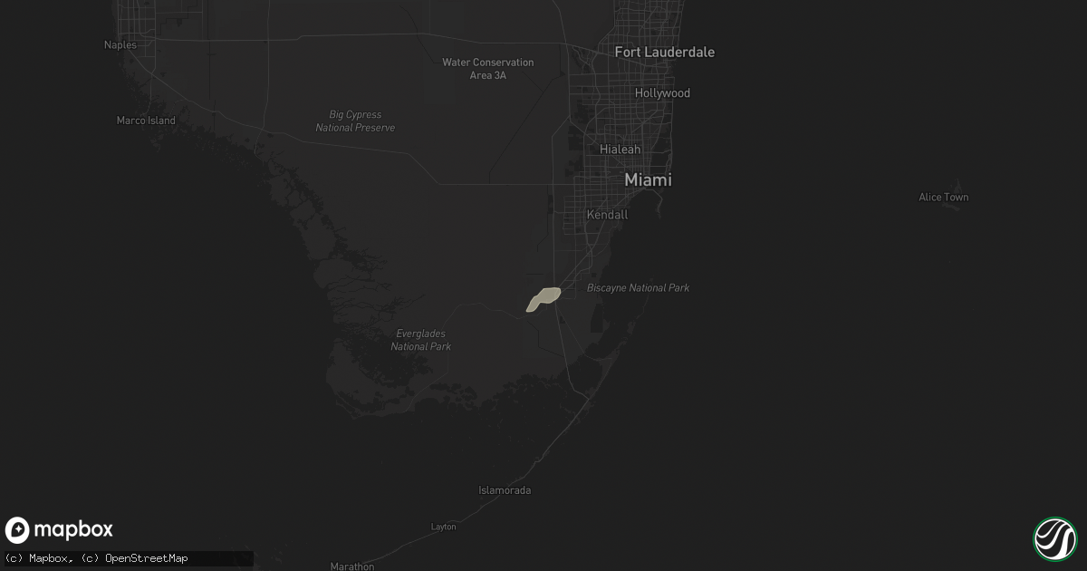 Hail map in Homestead, FL on May 18, 2016