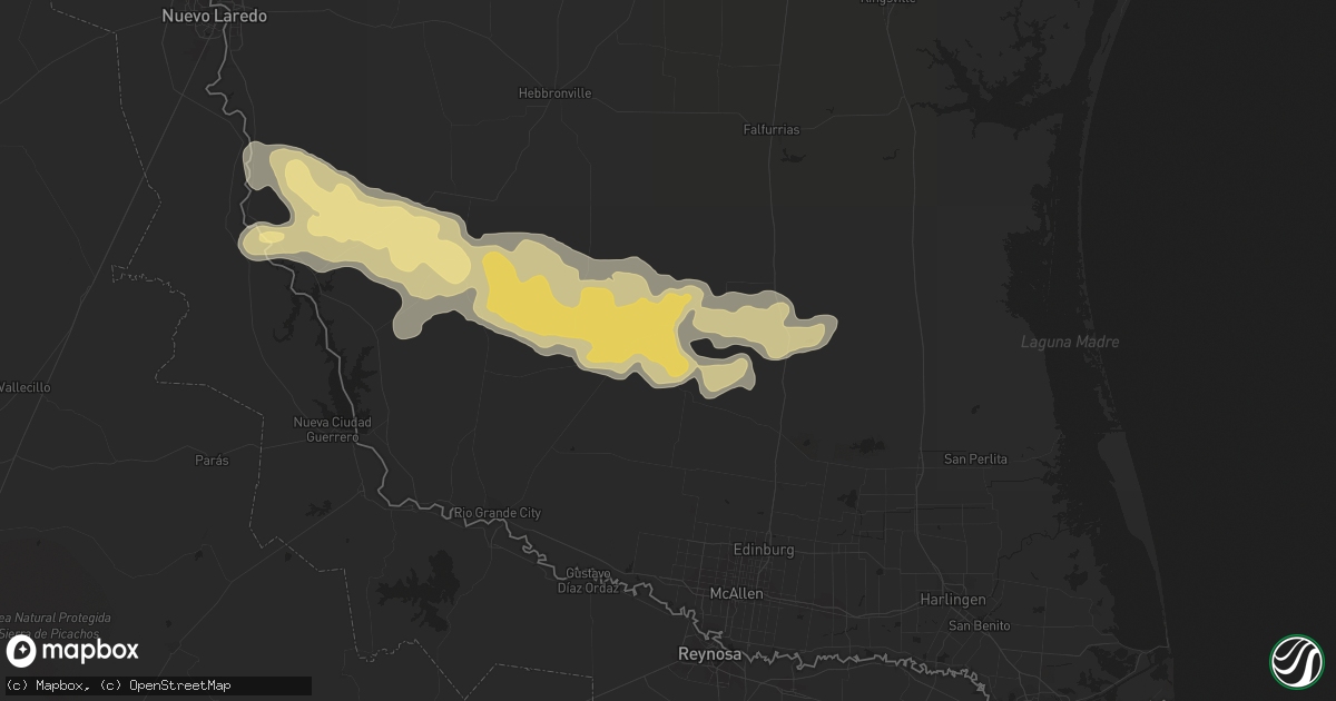 Hail map in San Isidro, TX on May 18, 2016